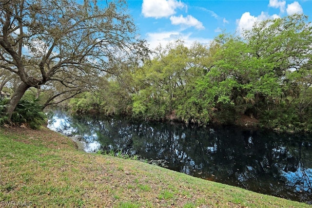 view of water view