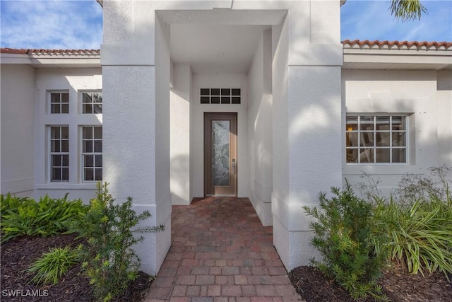 view of property entrance