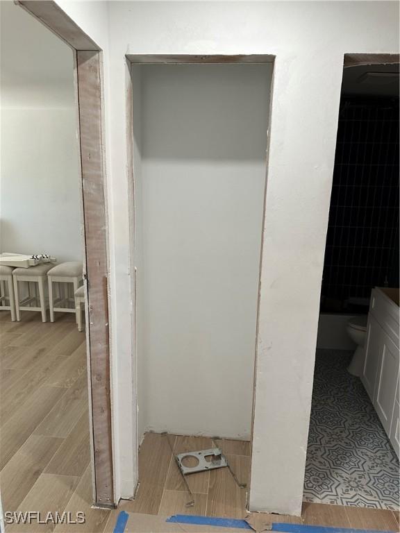view of closet