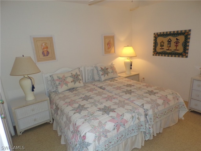 bedroom featuring carpet flooring