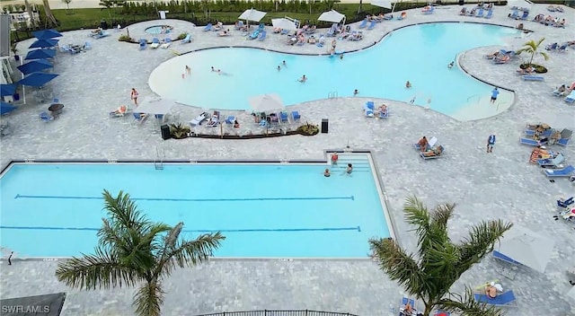 view of community pool