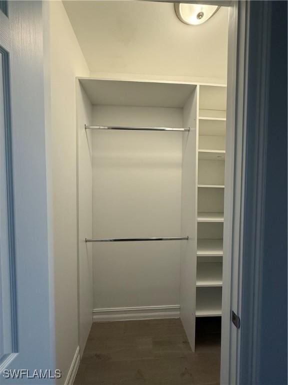 view of closet