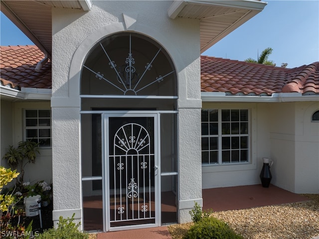 view of property entrance