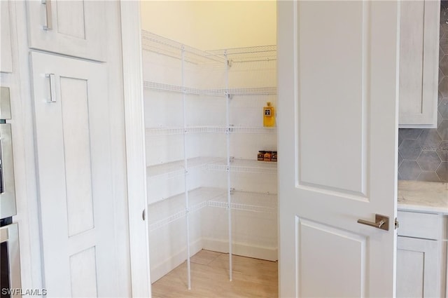 view of pantry