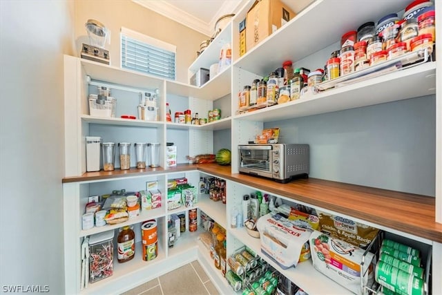 view of pantry