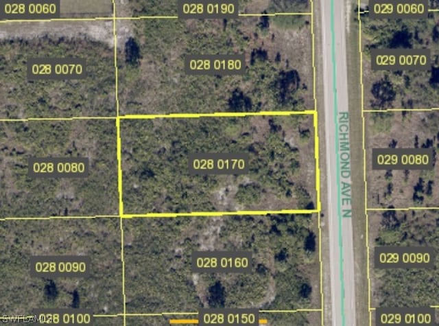 1009 Richmond Ave N, Lehigh Acres FL, 33972 land for sale