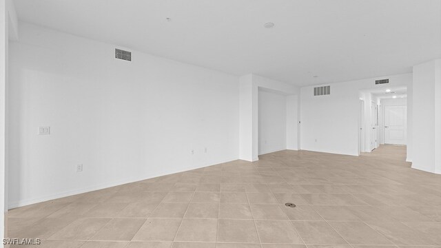 view of tiled empty room