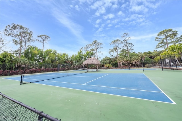 374 Dover Pl Unit 803, Naples, FL 34104 - view of sport court featuring fence and community basketball court