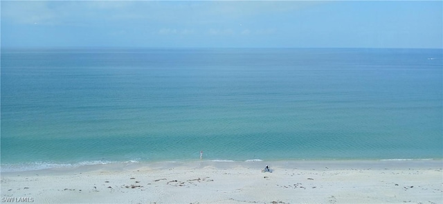 water view with a beach view