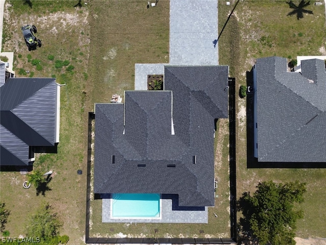 view of drone / aerial view