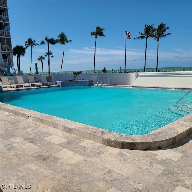 view of community pool