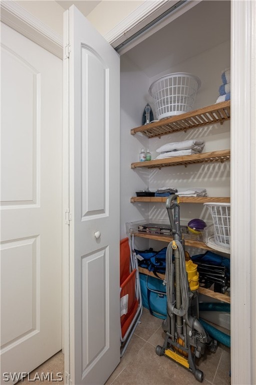 view of closet