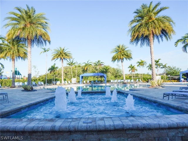 view of swimming pool