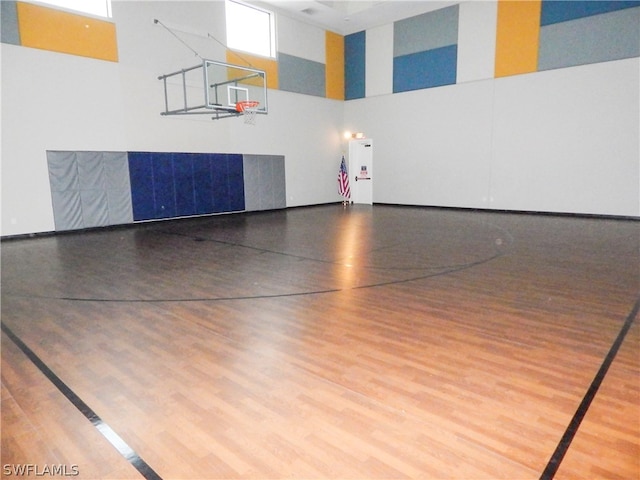 view of sport court