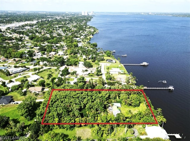 4355 Cypress Ln, Fort Myers, FL 33905 - bird's eye view featuring a water view