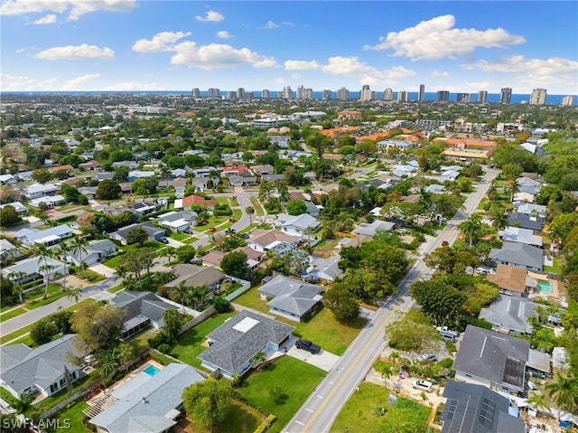 view of aerial view