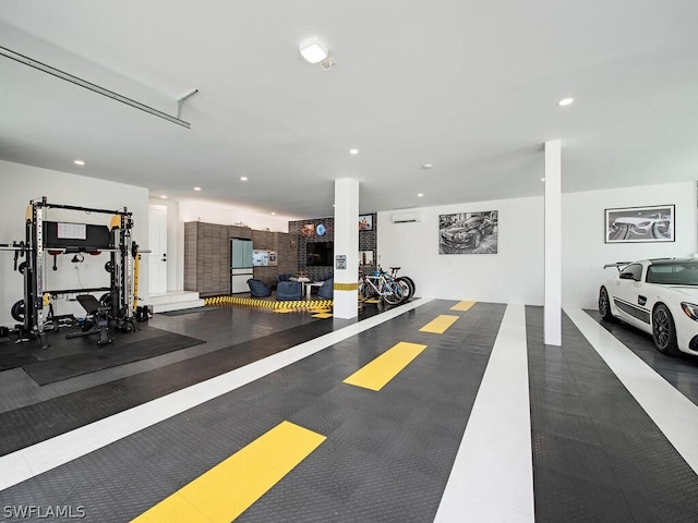 view of exercise room