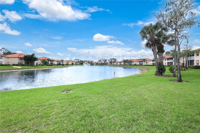 property view of water