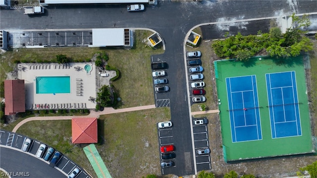 view of birds eye view of property