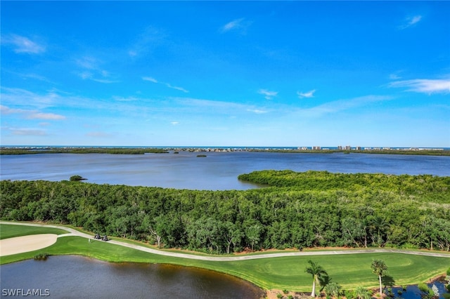 water view with golf course view