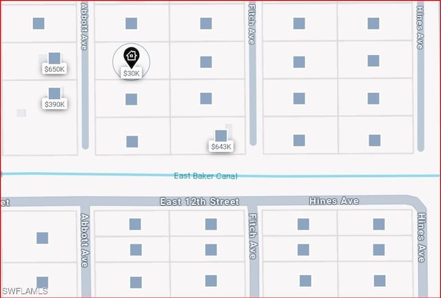 1204 Abbott Ave, Lehigh Acres FL, 33972 land for sale