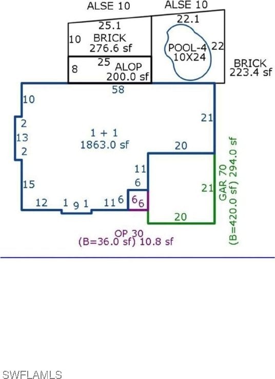 view of layout