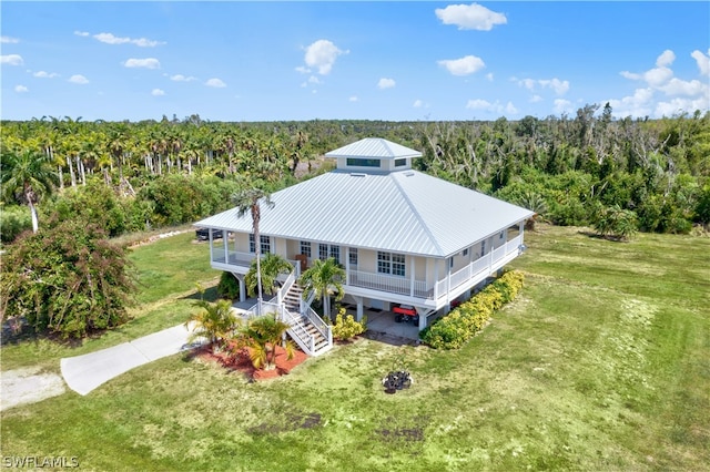 view of birds eye view of property