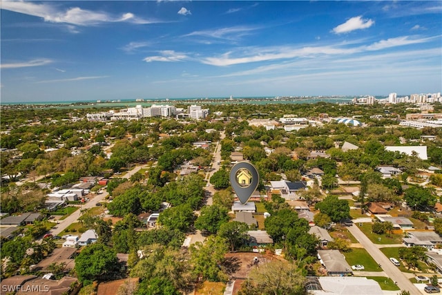 view of drone / aerial view