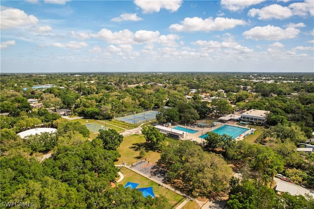 view of drone / aerial view