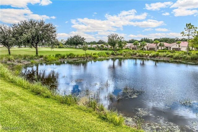 property view of water