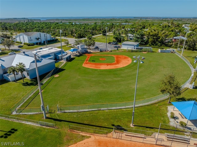 view of bird's eye view