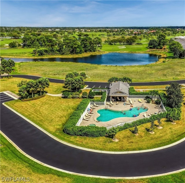 view of drone / aerial view