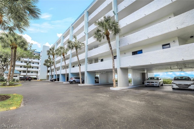 view of property featuring a carport