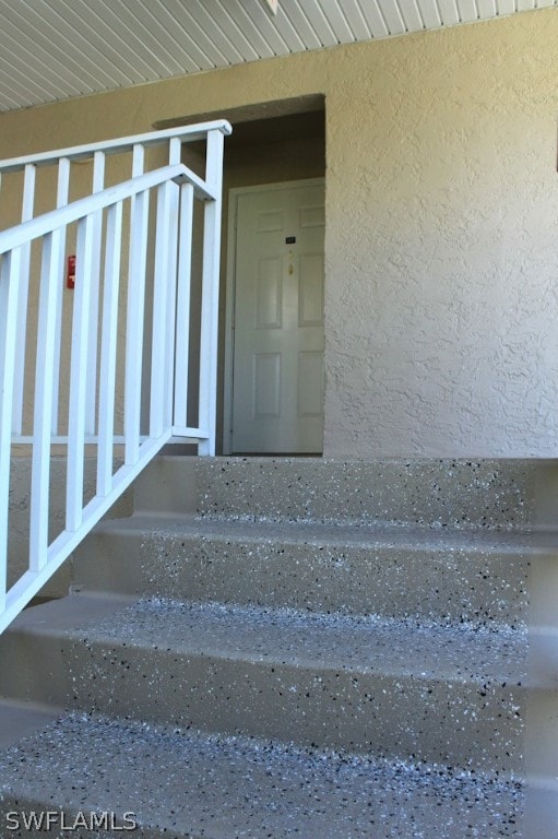 view of staircase