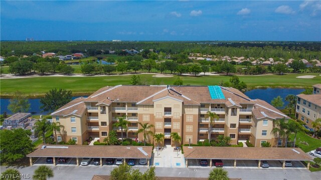 14541 Legends Blvd N Unit 206, Fort Myers, FL 33912 - aerial view featuring a water view