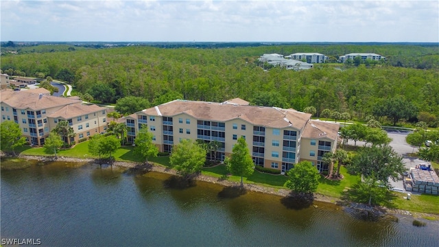 14541 Legends Blvd N Unit 206, Fort Myers, FL 33912 - birds eye view of property featuring a water view