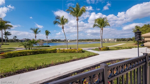 14541 Legends Blvd N Unit 206, Fort Myers, FL 33912 - view of home's community with a water view and a yard
