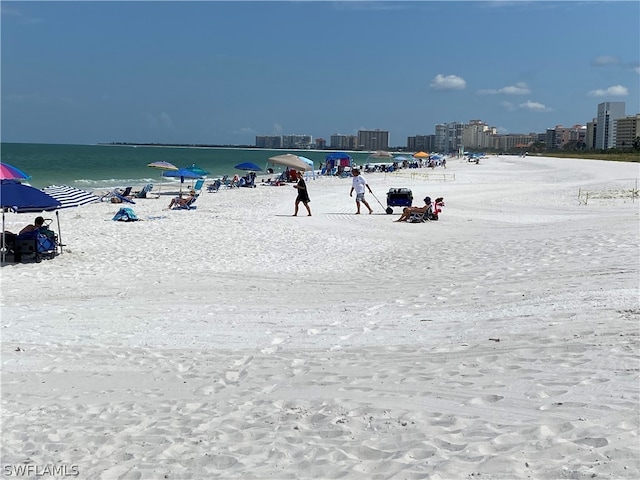 water view with a beach view