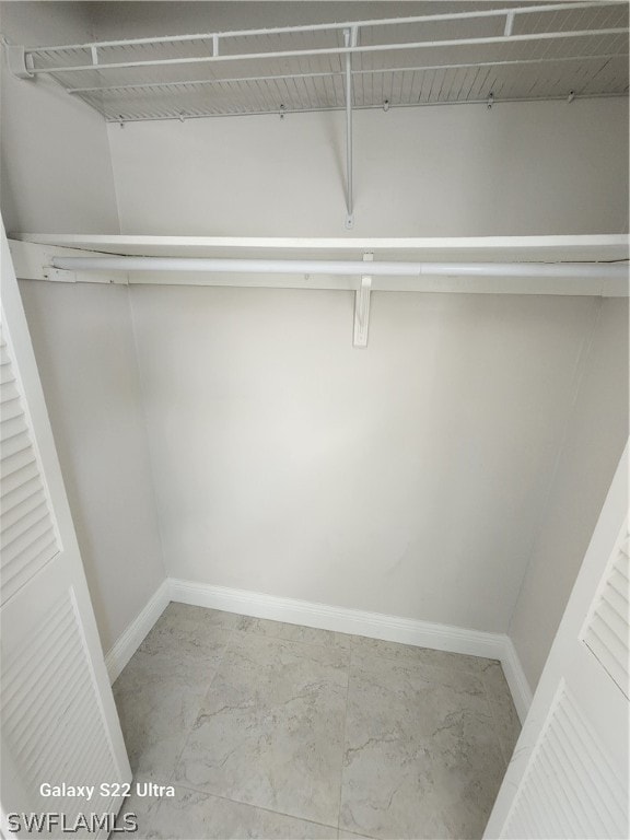 view of closet