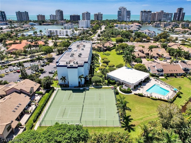 view of birds eye view of property