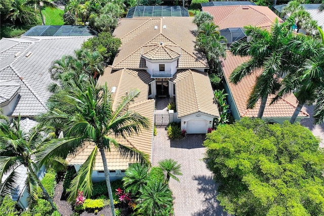 view of aerial view