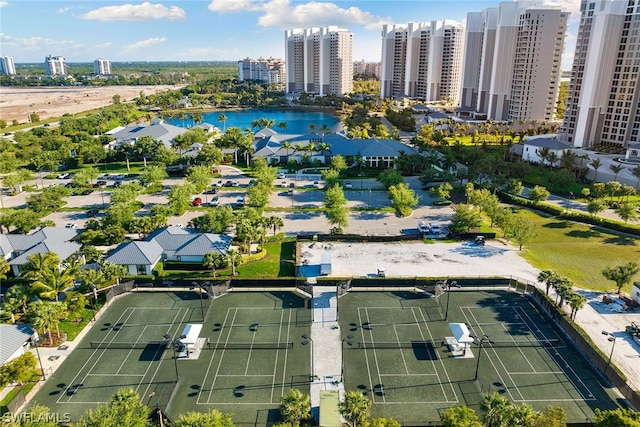 view of aerial view