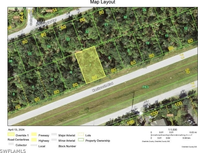 20222 Kenilworth Blvd, Port Charlotte FL, 33954 land for sale