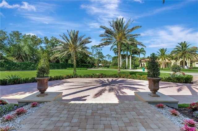 view of patio