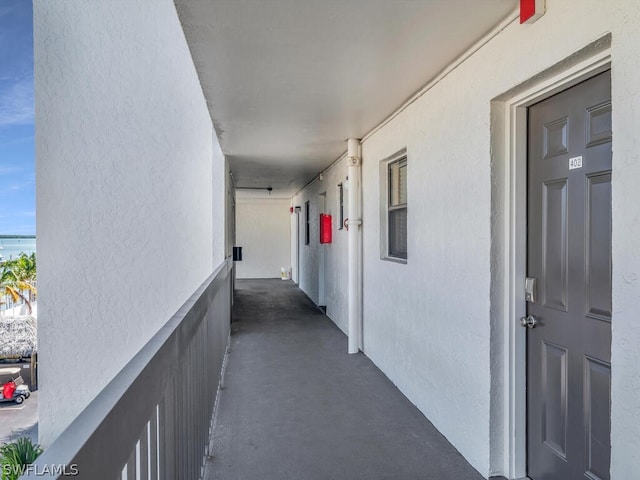 view of hallway