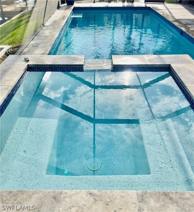 view of pool