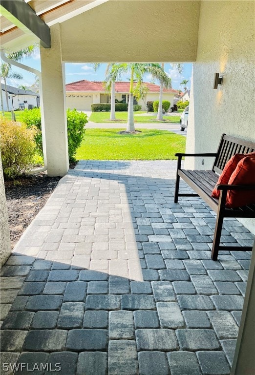 view of patio