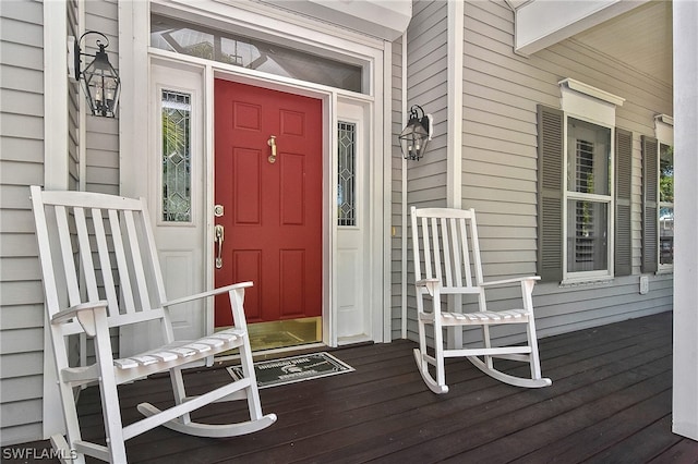 view of entrance to property