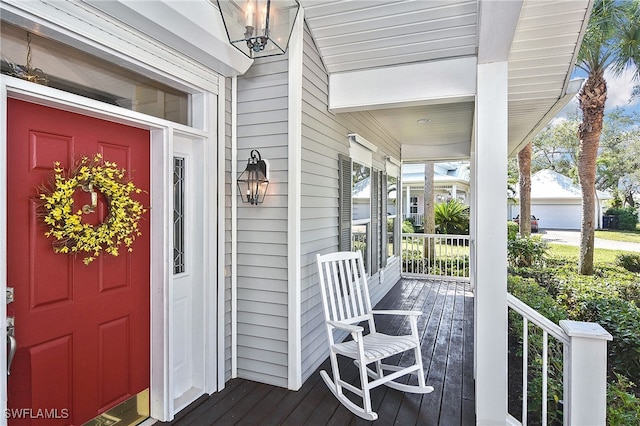 12660 Coconut Creek Ct, Fort Myers, FL 33908 - doorway to property featuring a porch