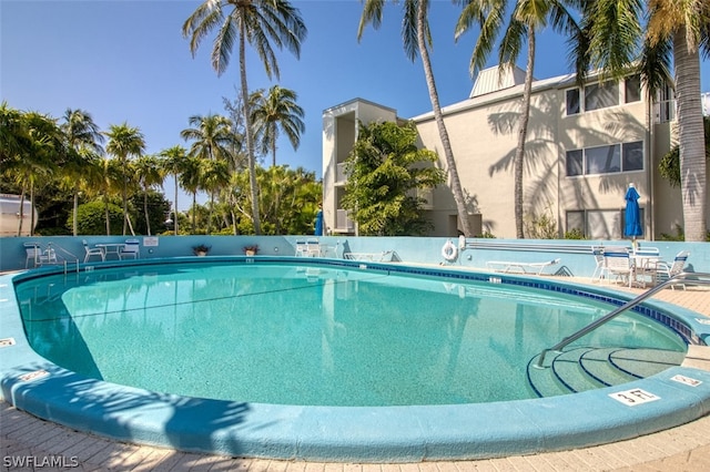 view of swimming pool